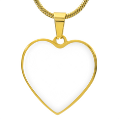 Grandma Loves You - Heart Necklace